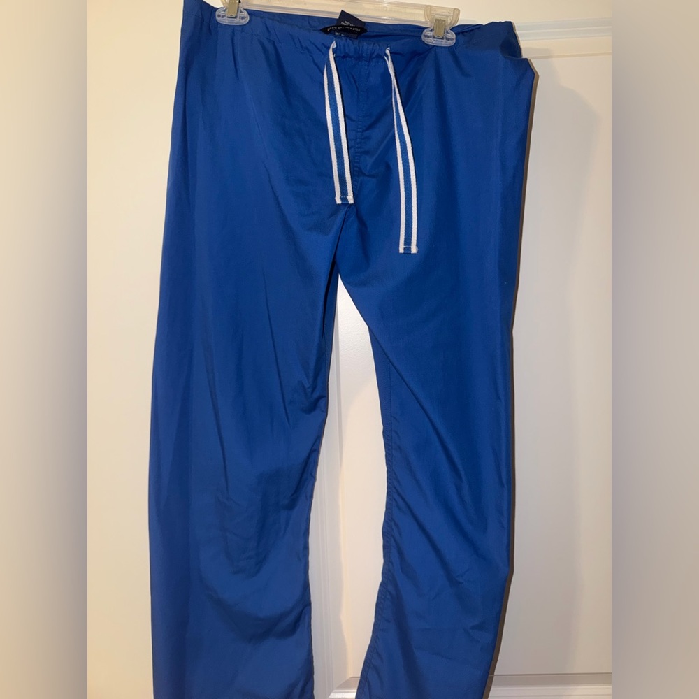 Blue Sky Scrub Drawstring Pants